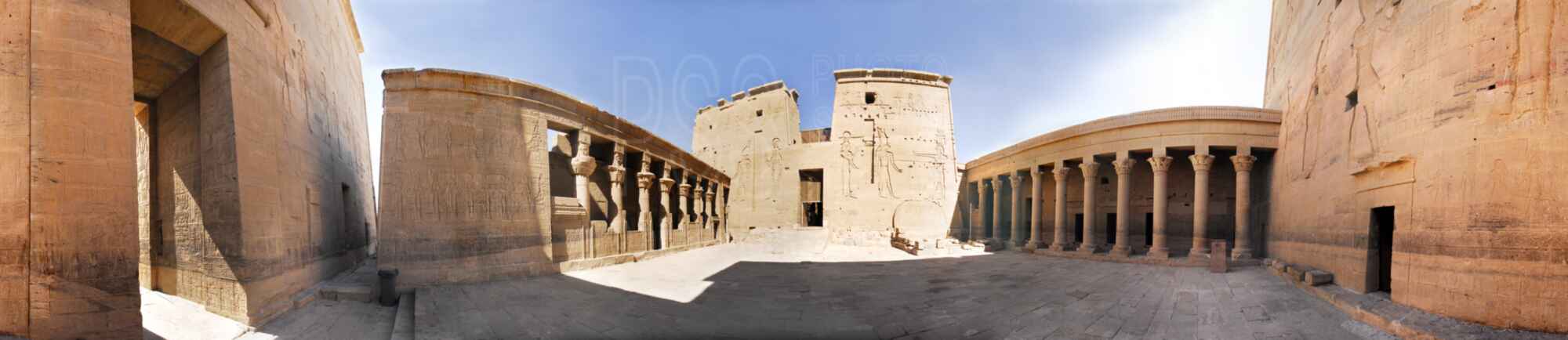 Philae Temple East Courtyard